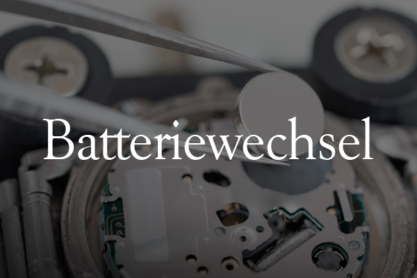 Batteriewechsel