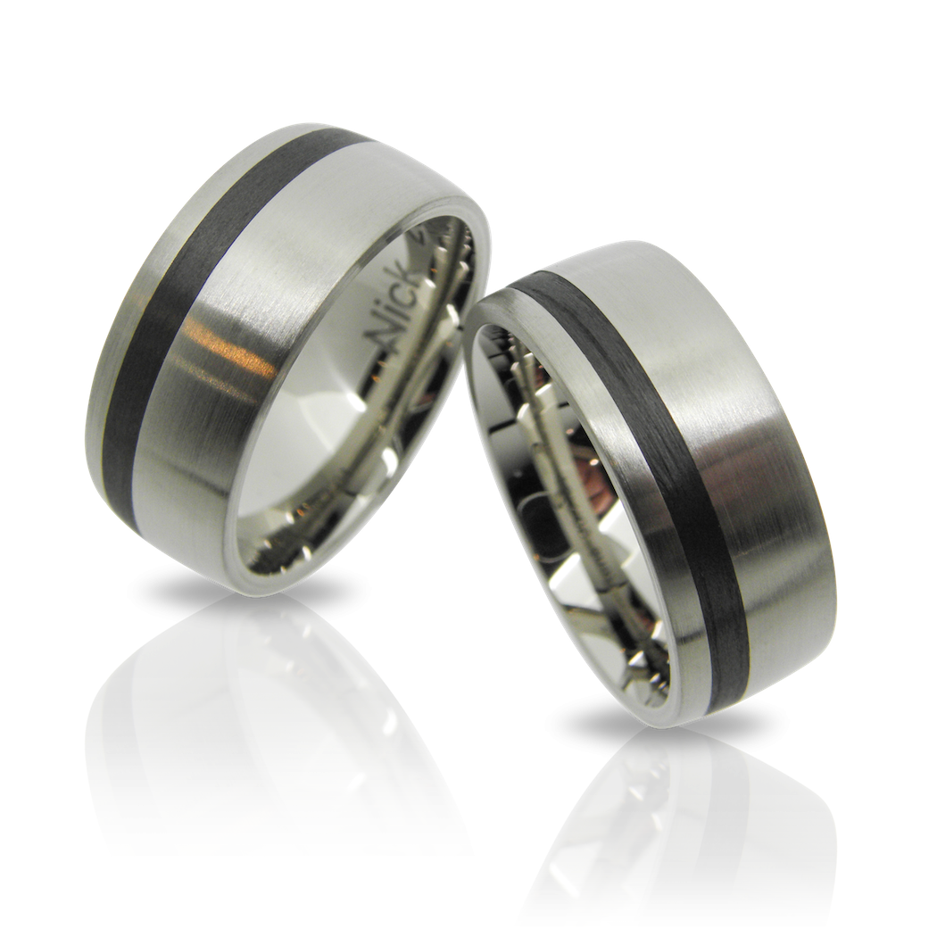 Trauringe, eheringe, partnerringe, carbonringe, carbonschmuck, weissgoldringe, weissgold, hochzeitsringe, hochzeitsschmuck, lasergravur, gravur, modern, puristisch, homosexuell, gay, gleichgeschlechtliche ehe, wedding rings, wedding bands, wedding jewellery, gay marriage, gay, homosexual, same-sex marriage, white gold, puristic, modern, design, goldsmith, goldschmiede, faktor s, sahak, winterthur, zürich, zurich, swissmade, jewellery, jewelry