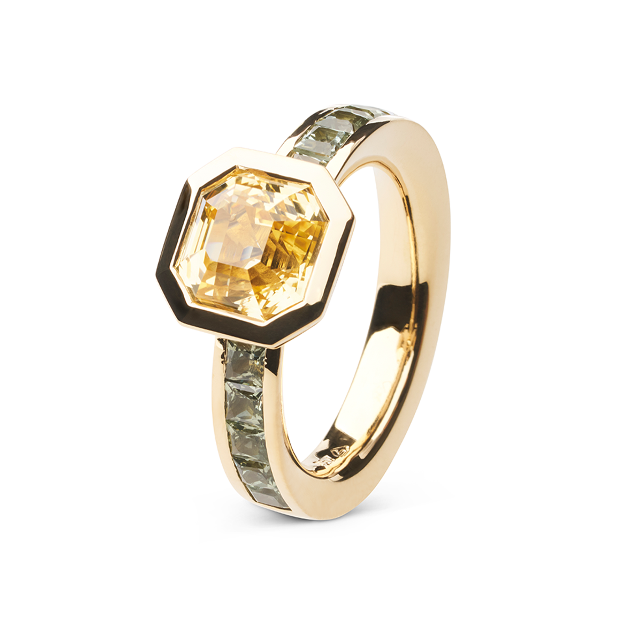 damenring, ring, saphir, saphirring, ring, gold, gelbgold, edelsteine schmuck, damenschmuck, cocktailring, invigo, schmuckdesign, goldschmiede, juwelier, sahak, jewellery, zürich